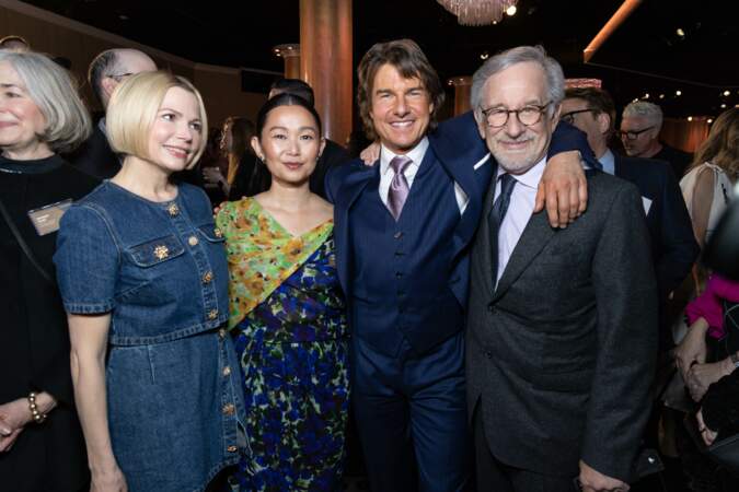 En voilà une autre ! Avec Michelle Williams, Hong Chau, Steven Spielberg et évidemment, Tom Cruise. 
