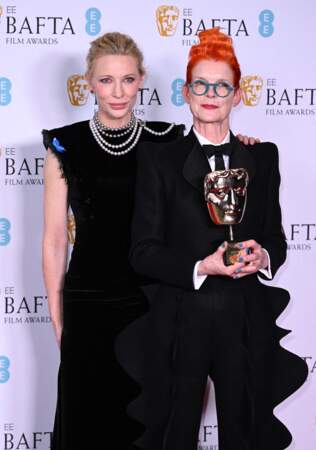Cate Blanchett et Sandy Powell