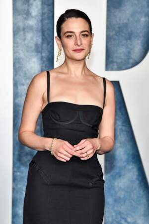 Jenny Slate lors des Vanity Fair Oscars Party 2023 à Los Angeles, dimanche 12 mars