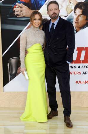 Jennifer Lopez et Ben Affleck très amoureux à l'avant-première mondiale du film Air