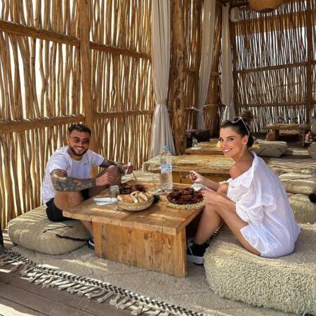 Repas en amoureux au Maroc.