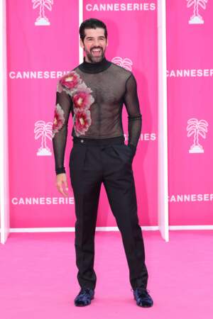 Miguel Angel Muñoz sur le tapis rose de Canneseries