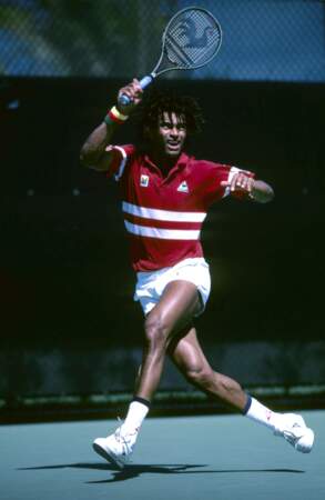 Le tennisman au Tournoi de Miami en 1986.