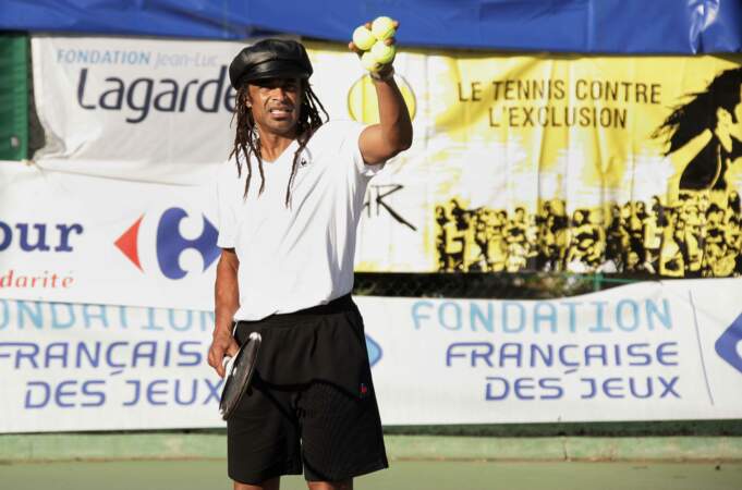 Ici à Nice en 2010, où il a passé un après-midi à initier au tennis plus de 500 enfants du quartier des Moulins.