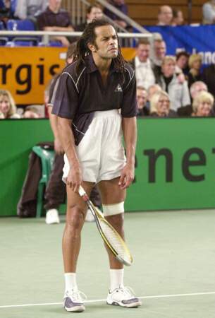 Le tennisman Français le 18 octobre 2003 à l'occasion d'un match de gala Allemagne...