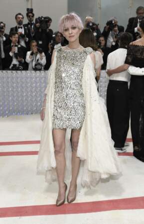 et la robe Chanel qu'elle avait portée en 2008,