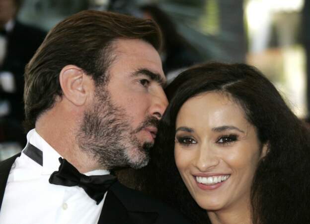 Éric Cantona et Rachida Brakni se sont rencontrés sur le tournage du film "L'Outremangeur", sorti en 2003. 
