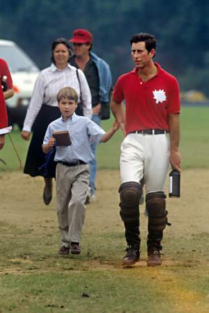 Le prince Charles a tenté de partager sa passion du polo à son fils William