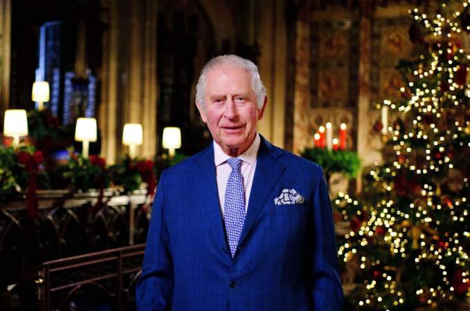 En décembre 2023, le roi a fait son premier discours pour Noël