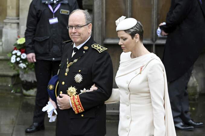 Le prince Albert II de Monaco et la princesse Charlène