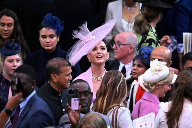 Katy Perry comptait parmi les convives à l'abbaye de Westminster