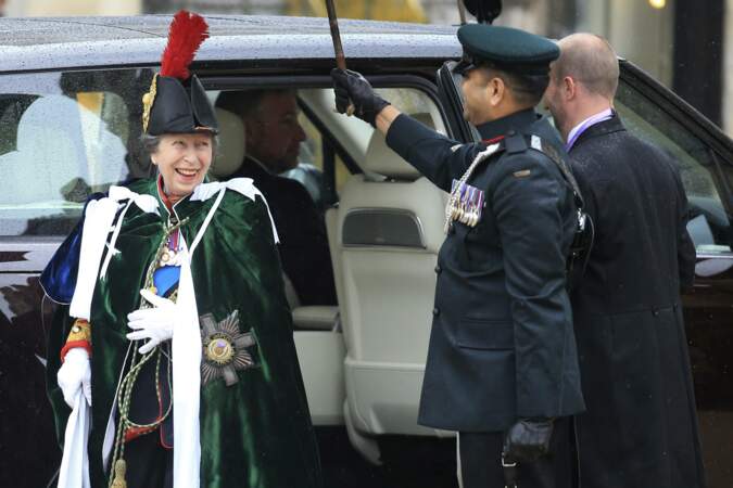 La princesse Anne a fait sensation en uniforme militaire