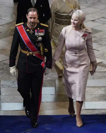 Un look chic pour la princesse Mette Marit de Norvège