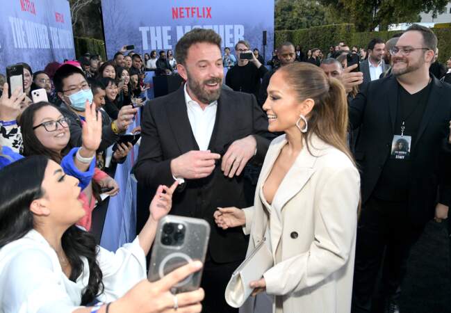Jennifer Lopez et Ben Affleck ont profité de cet événement pour aller à la rencontre de leurs fans