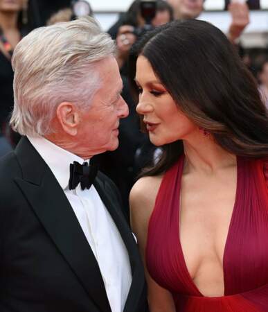 Michael Douglas et Catherine Zeta-Jones sur le tapis rouge de Cannes 2023