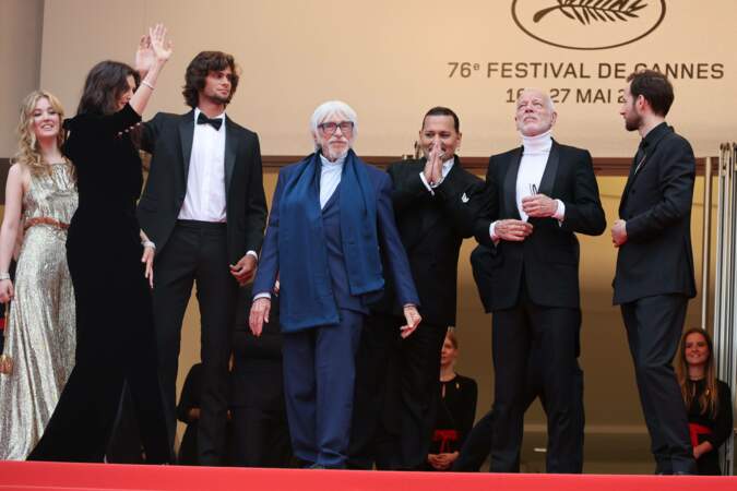 Le casting de Jeanne du Barry au sommet des marches du Festival de Cannes 2023