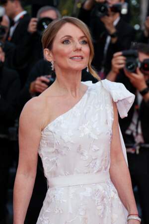 Geri Halliwell d'une grande élégance dans cette robe asymétrique, portée le 27 mai 2023 au Festival de Cannes