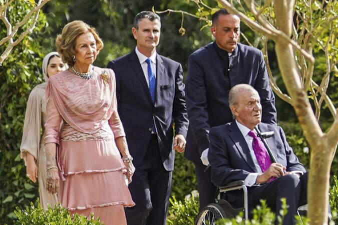 De l'ancien roi d'Espagne Juan Carlos et son épouse la reine Sofia