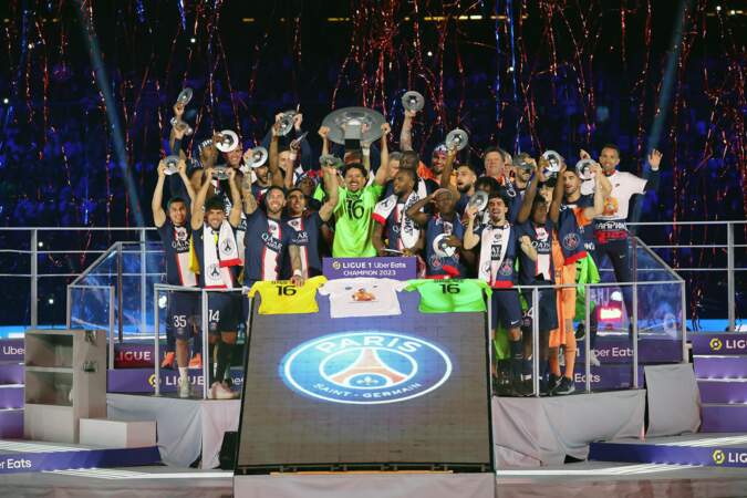 Le PSG a été sacré champion de France
