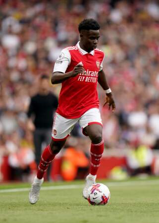 Bukayo Saka (Arsenal) : 195,8 millions d'euros