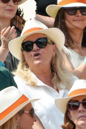 Charlotte de Turckheim a assisté à la finale femmes de Roland-Garros