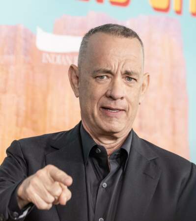 Tom Hanks a opté pour le total look noir