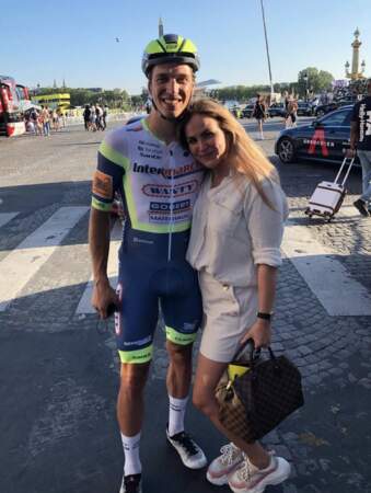 Il prend part à son cinquième Tour de France avec tout le soutien de sa compagne, Stéphane Kox