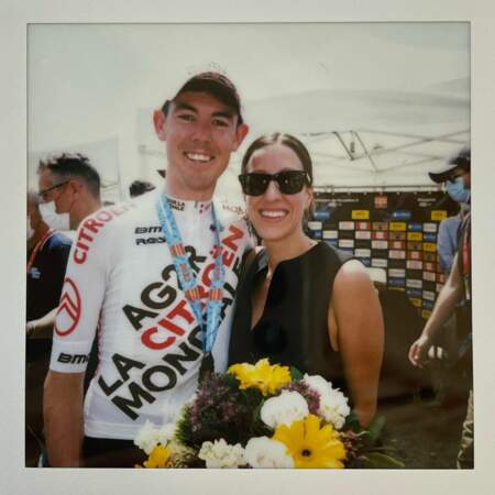 Sarah Bryant est la compagne du cycliste australien Ben O'Connor