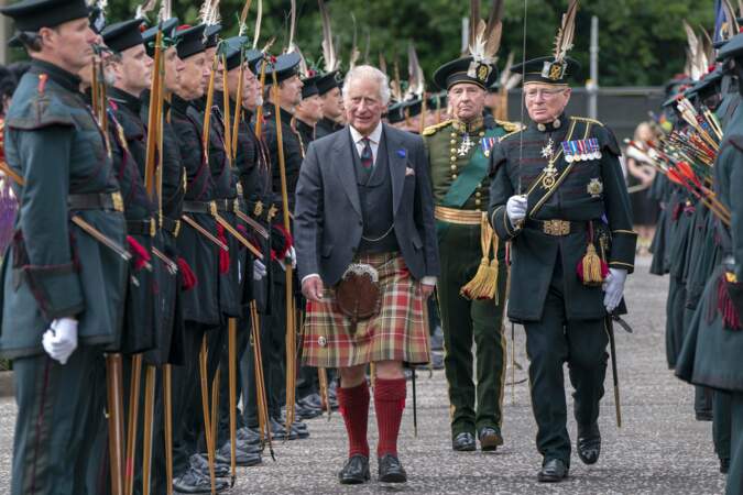 Première visite officielle du roi Charles III en Ecosse 
