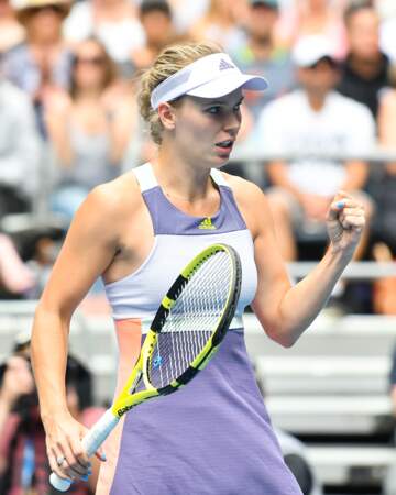 En 2010, Caroline Wozniacki devient numéro un mondiale. 