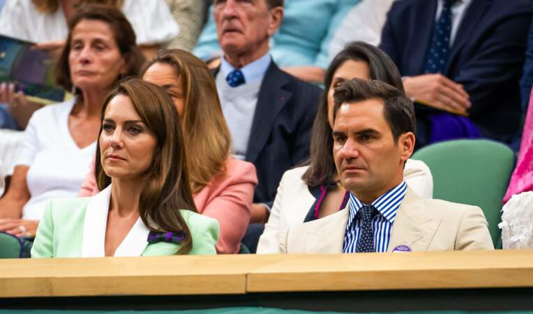 La femme du prince William a passé la journée avec Roger Federer