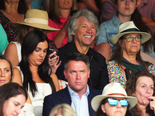 Jon Bon Jovi n'a manqué aucun échange entre les joueurs lors du sixième jour du tournoi