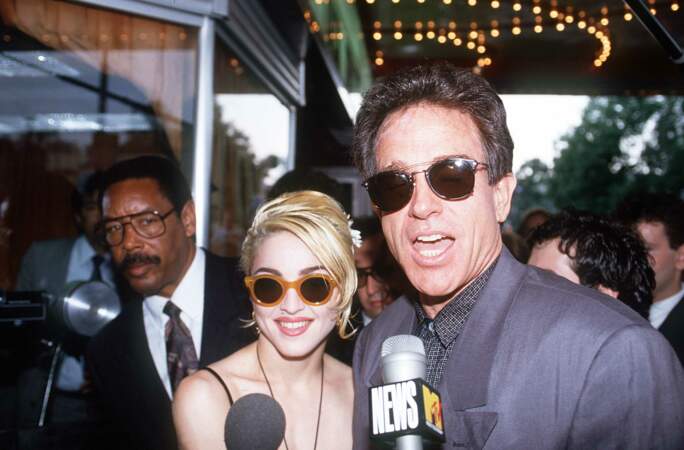 Madonna et Warren Beatty
