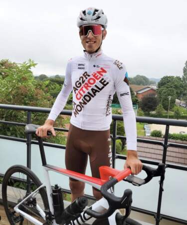 À 25 ans, Clément Berthet participe pour la première fois au Tour de France et finit 25ème au classement général en 2023