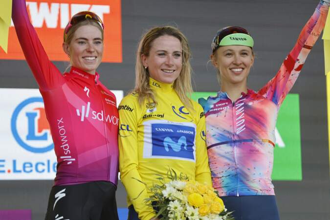 Lors du Tour de France Femmes en 2022, elle gagne la troisième place du classement général.