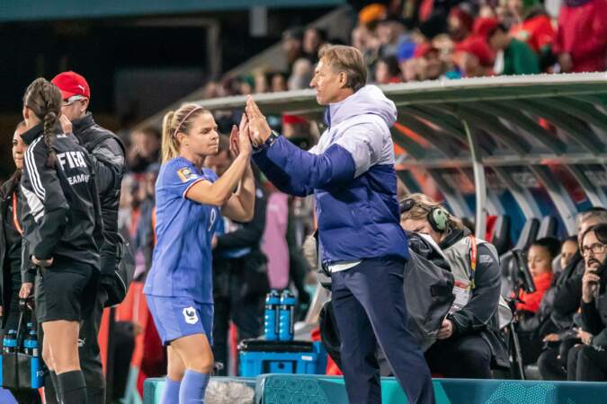 Face au Maroc, en Coupe du Monde, elle a pu compter sur le soutien du coach, Hervé Renard