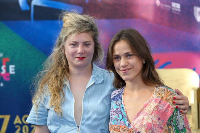 Les actrices Sarah Suco et Mathilde La Musse participent au 16ème Festival du film francophone d'Angoulême.
