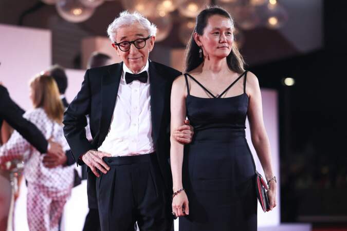Woody Allen et sa femme Soon-Yi Previn 