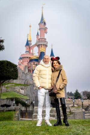 Inséparables, Zinédine Zidane et Véronique étaient à Disneyland Paris pour le 30e anniversaire du parc