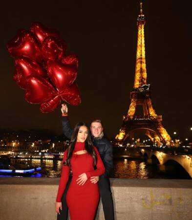 Le 14 février 2023, pour la Saint-Valentin, le couple s'était rendu à Paris pour célébrer son amour