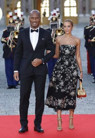Didier Drogba et sa femme Gabrielle Lemaire, un couple élégant
