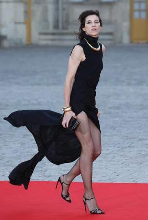 Charlotte Gainsbourg, sublime dans une robe noire