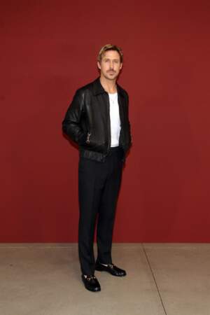 Ryan Gosling arrive au défilé Gucci à la fashion week de Milan 