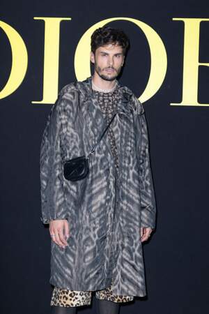 Baptiste Giabiconi était évidemment présent au défilé Dior