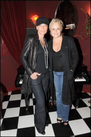 Muriel Robin et Anne Le Nen lors d'une soirée au China Club (2010).
