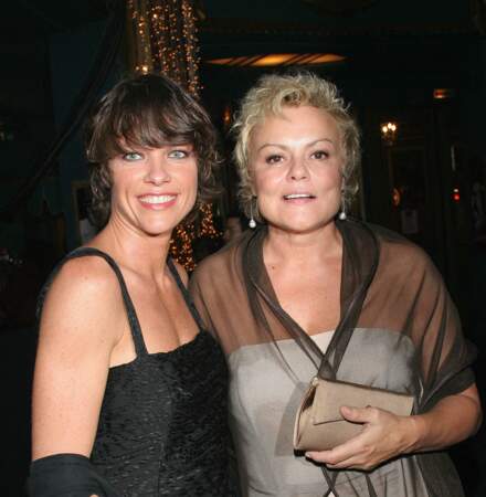 Muriel Robin et Anne Le Nen en octobre 2006