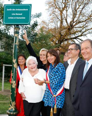 Muriel Robin le confirme, une nouvelle place est officialisée à Paris: Le "jardin des ambassadeurs - Line Reanud"