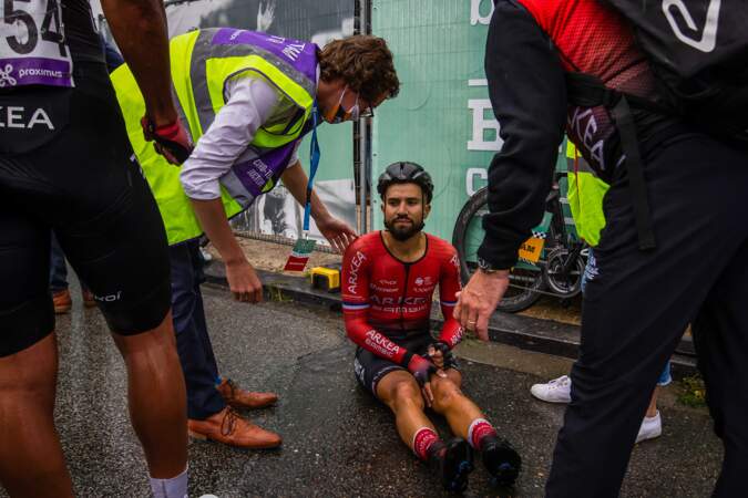 Victime d'une grave chute sur le Tour de Turquie en avril 2022, le cycliste a failli vivre le pire.