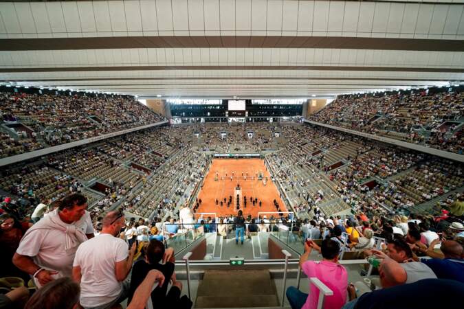 Le site de Roland-Garros, théâtre du tournoi de tennis olympique.