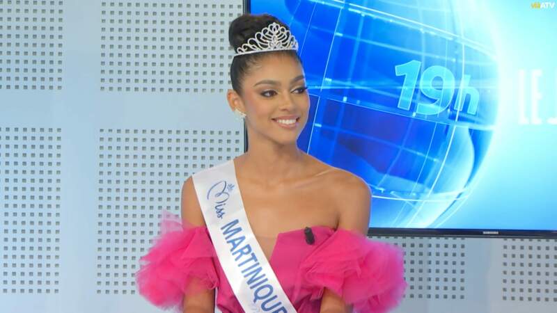 Chléo Modestine, Miss Martinique 2023, est âgée de 21 ans.